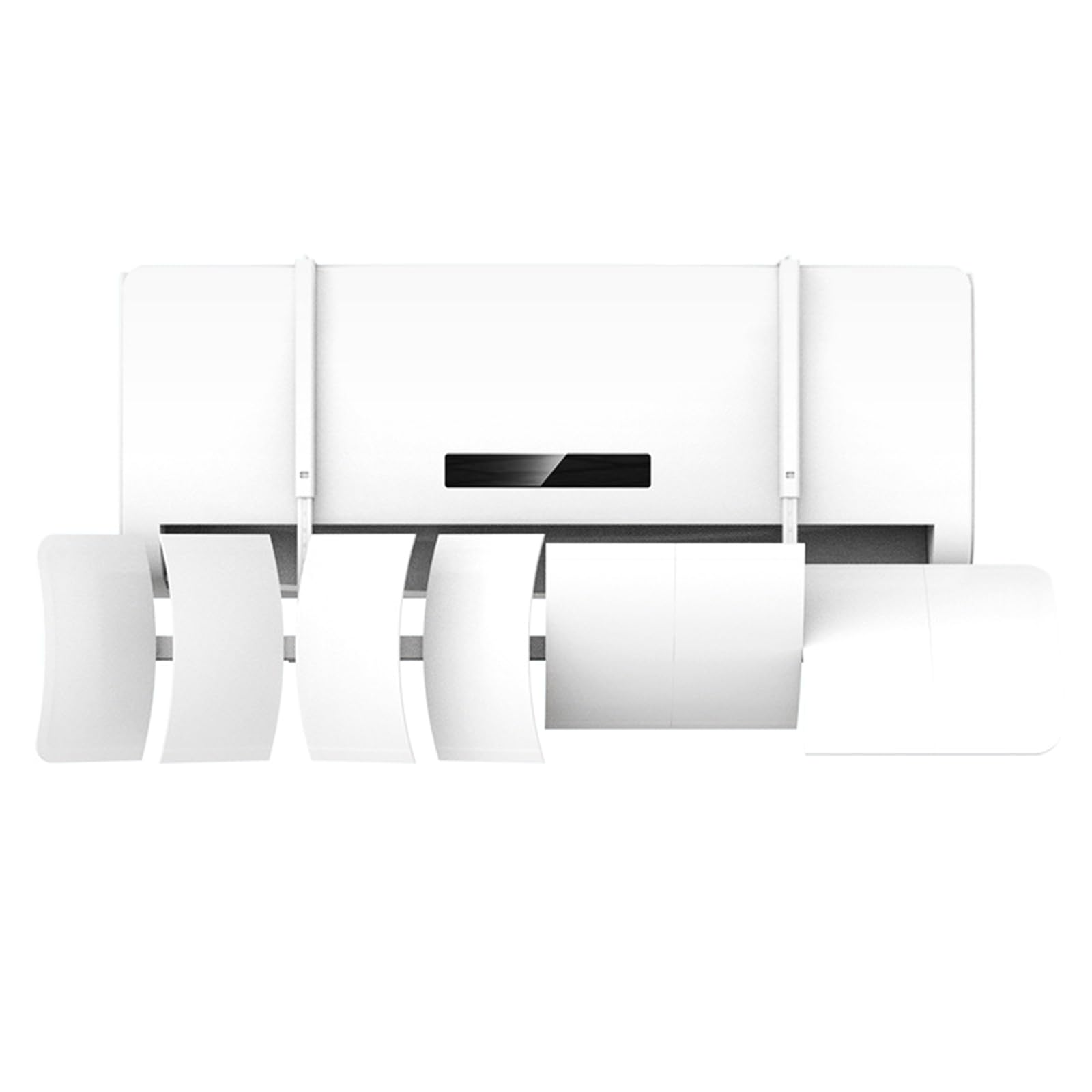 TFAOYS Air Conditioners Winds Blocker Retractable Living Room Air Conditioning Baffle Winds for Nurseries and Workspaces Conditioning Baffle