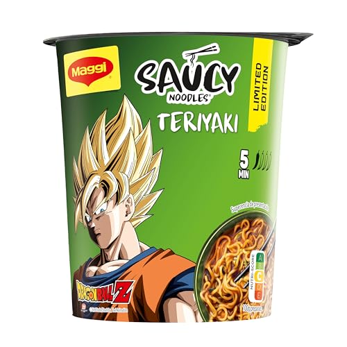 MAGGI FUSIAN Saucy Noodles Teriyaki Vaso - Fideos Orientales - 75g