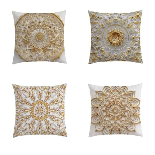 Salon de jardin exterieur sublime avec housse coussin d'or