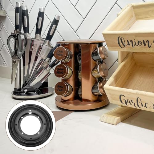 Plateau de base rond pour table bloqué ? Utilisez le support pivotant 14 cm