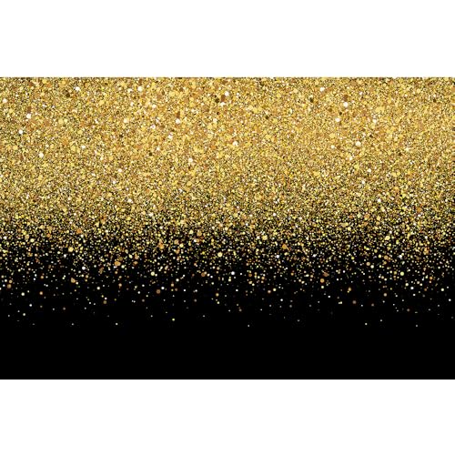 Fondo fotográfico negro y dorado 7x5 pies miniatura 6