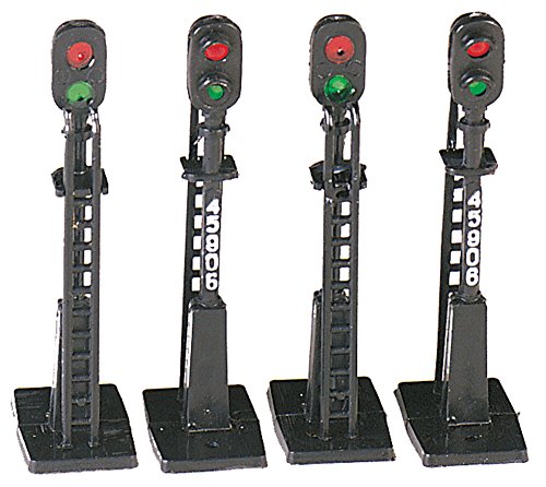 Bachmann 42101 Trains - Scenery Accessories - Block Signals (4 Pcs) - Ho Scale cover