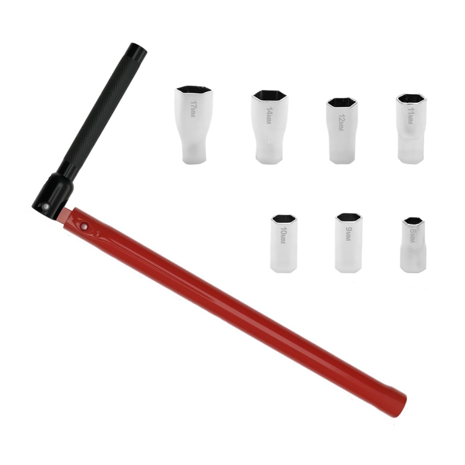 Herramienta de instalación grifo, juego llaves for fregadero, adaptador enchufe fontanero for cocina y baño Juego de llaves de tubo(8-17mm)