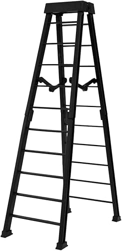 Escalera negra rompible grande de 10 pulgadas para figuras de acción de lucha de WWE y AEW disponible en Yaxa El Salvador