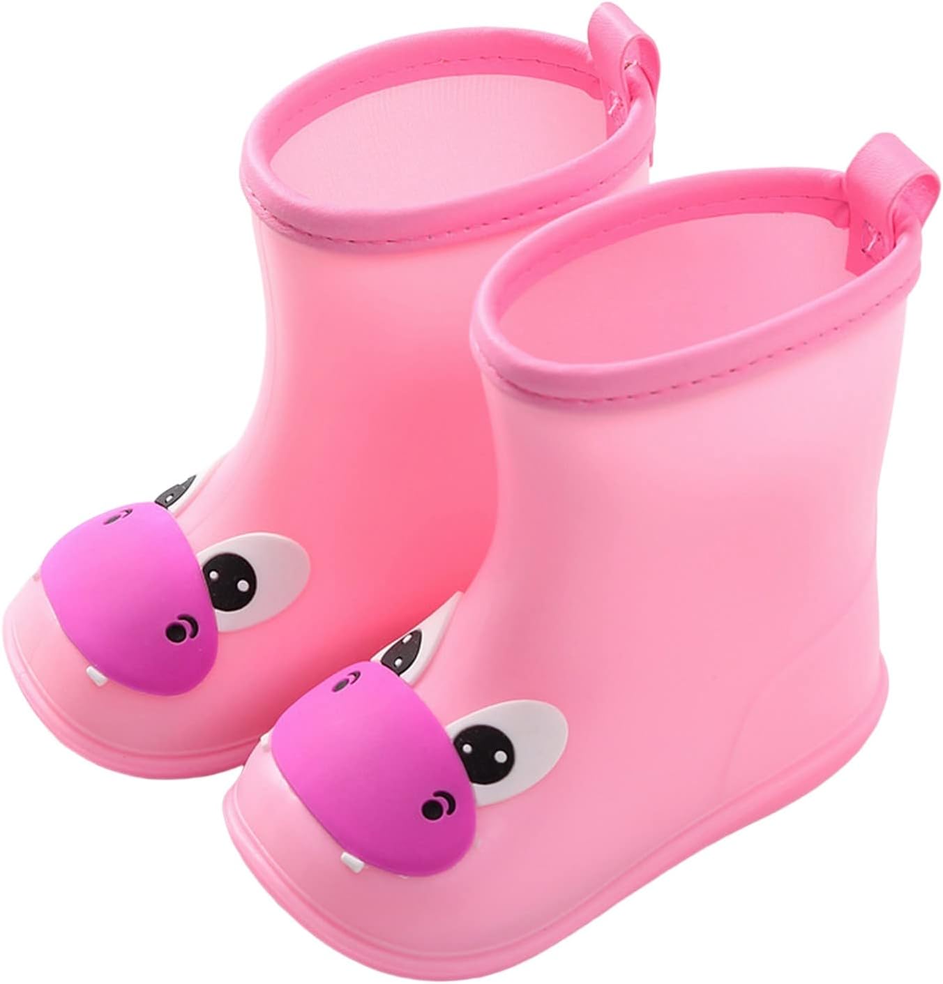 Infant Boys Girls Rain Shoes with Cartoon Character Children's Lightweight Soft Bottom Water Boots Baby 𝗪ellies