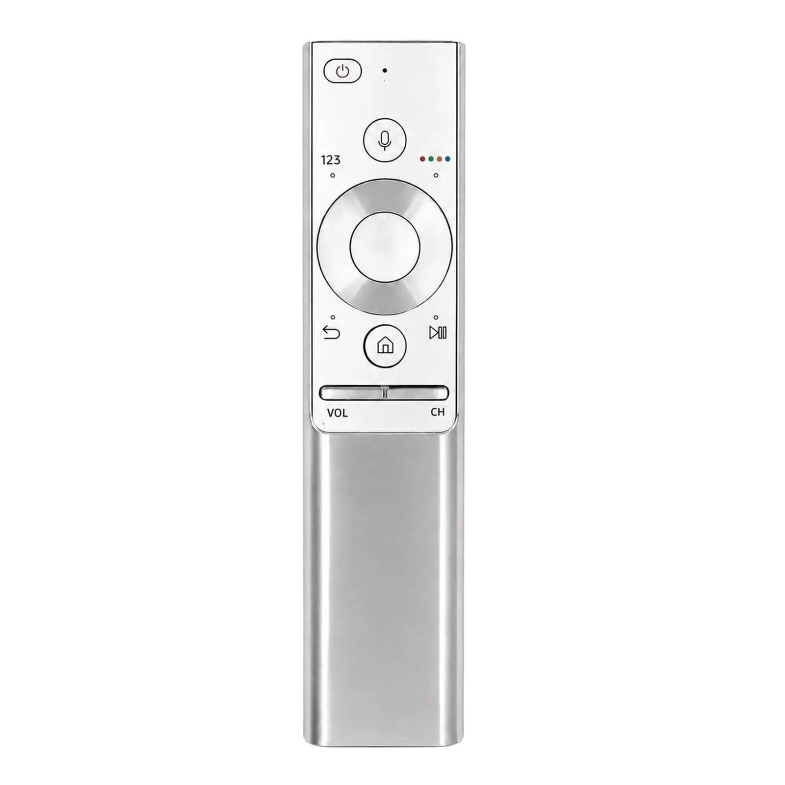 1 Uds. Control Remoto de TV de Metal FAZV por Voz
