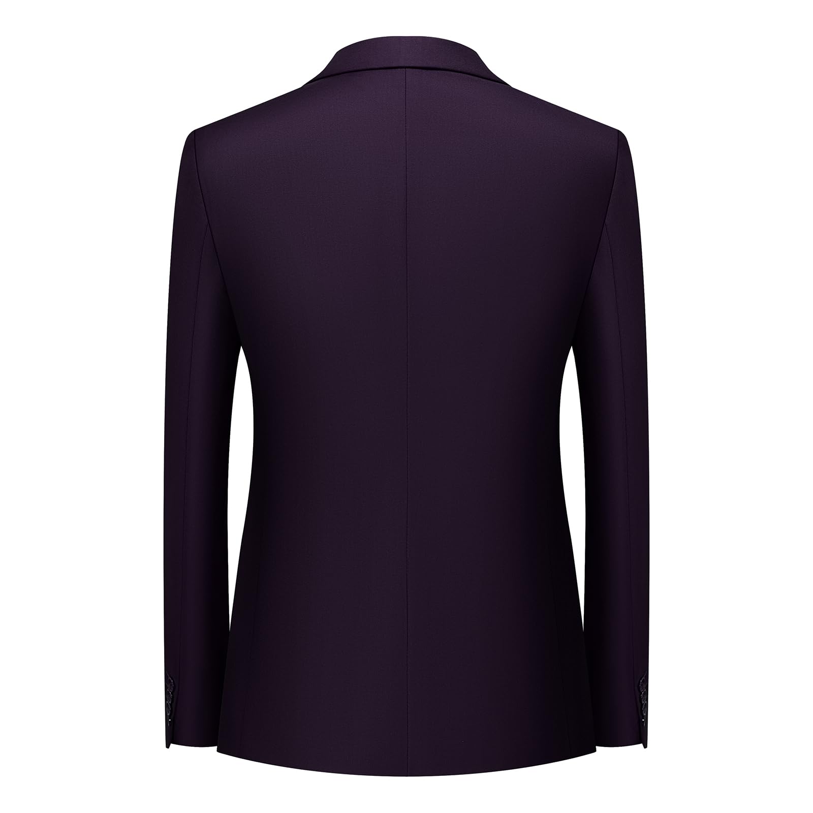 Costume Homme 3 Pièces Slim Fit Revers Cranté Un Bouton Mariage Smoking Formel Business Couleur Unie Confort Elégant Veste, Gilet et Pantalon de Costume