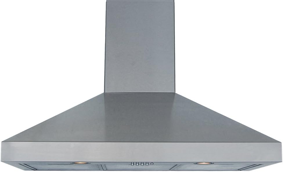 Hood RA-7736SS Residential Stainless Steel Wall Mount Range Hood Set, 36-Inch