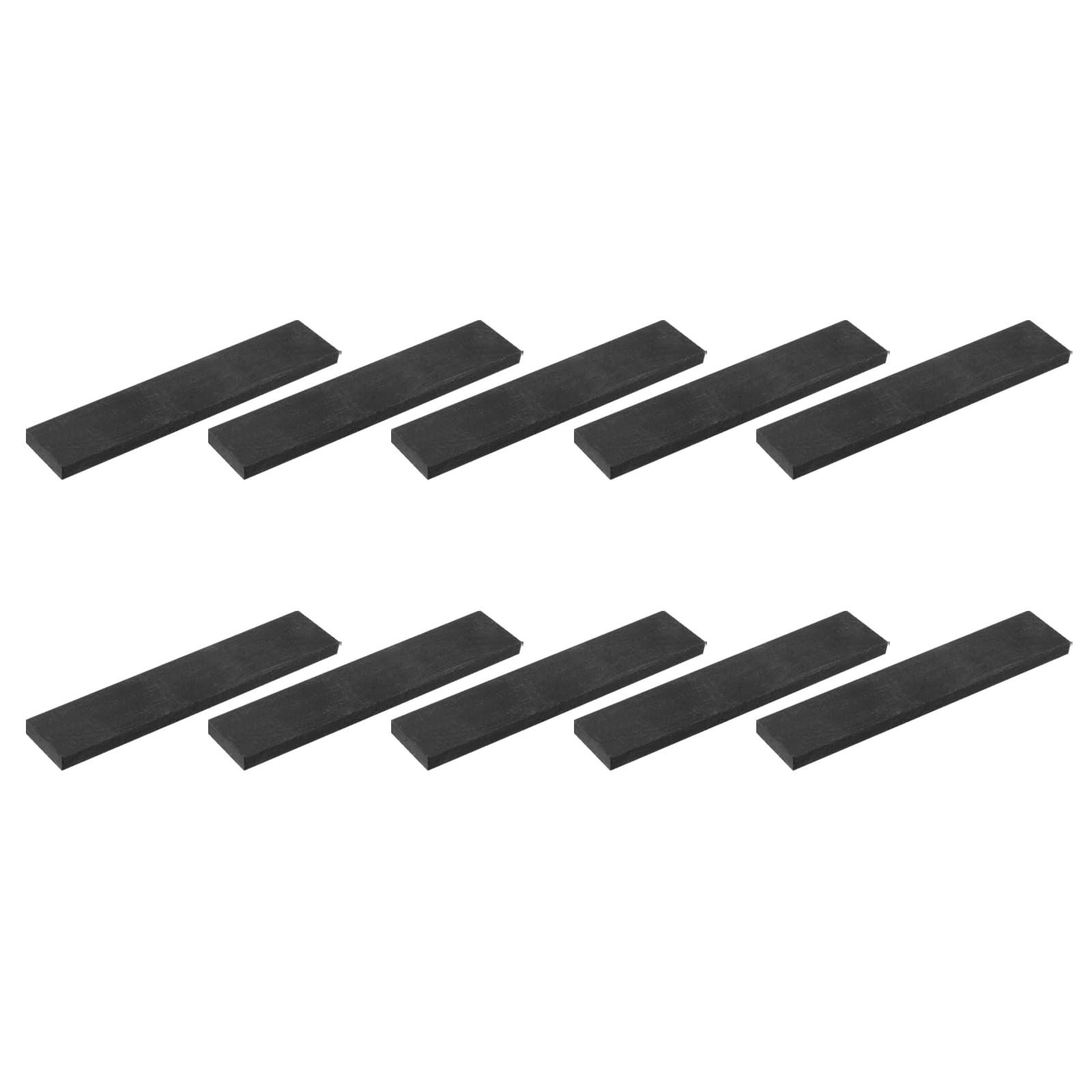 QUARKZMAN Graphitblock Barren Rechteckige Graphitplatte 100x20x5mm Für Schmelzguss 10 Stück