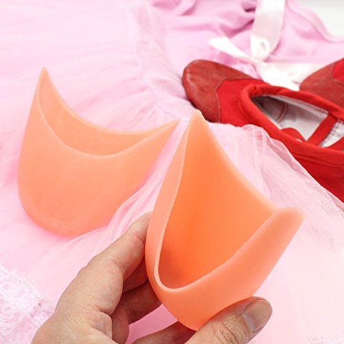 ULTNICE Silicone Ballet Shoes Bique/Biqueiras Protetoras/Gel Massagem Alívio da Dor Almofada para Sa