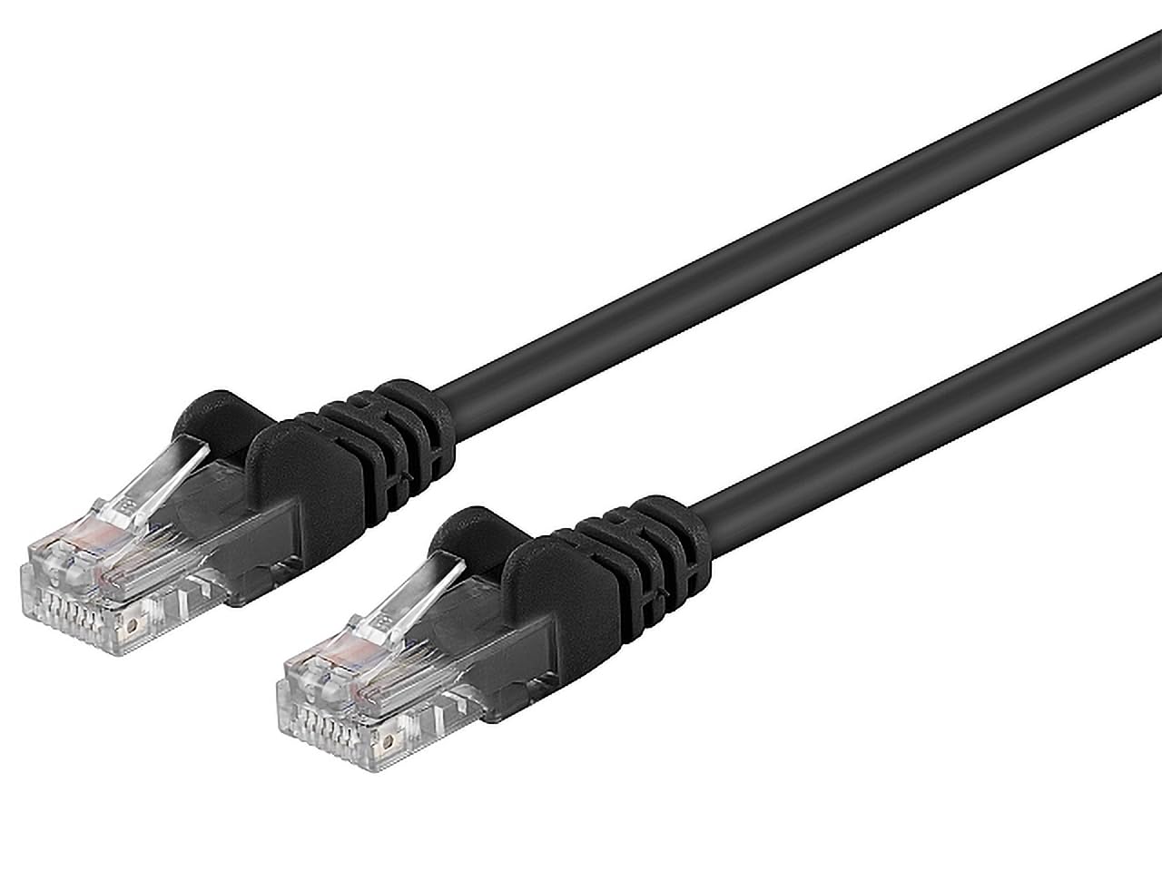 Premium Cord Patch Cable UTP RJ45-RJ45 Level 5E 1m Black