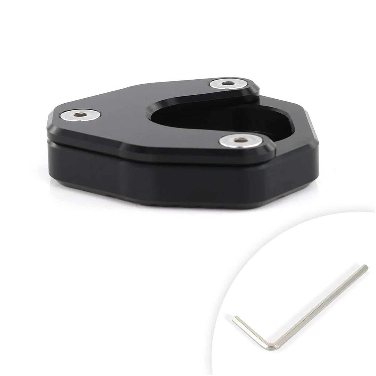 Rivestimenti Laterali Moto Cavalletto Extender Cavalletto Laterale Estensione Piastra di Supporto per CBR600RR CBR 600 RR 2007-2023 2024