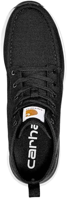 Carhartt Haslett Canvas Men's Chukka Boots - Moc Toe Work Boots for Men with Lightweight LWD Midsole, Arch Support Footbed and FastDry Lining - Image 7