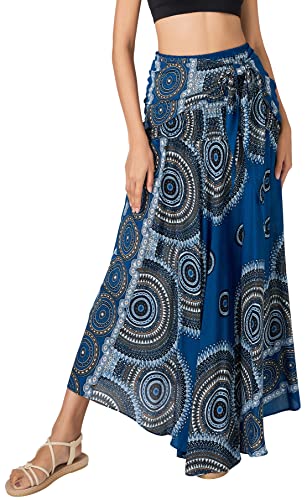 Image of Joob Joob Long Boho Skirts for Women - Bohemian Hippie Maxi Summer Skirt