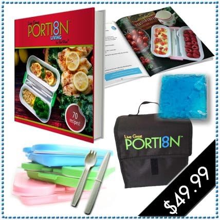 BariWare Portion8 Deluxe Starter Kit Going Green