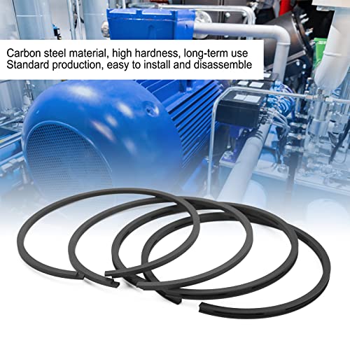 Anel de pistão, aço carbono, desempenho estável, acionamento pneumático de alta dureza, substituição