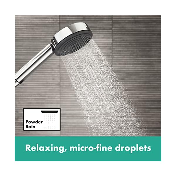 hansgrohe Duschkopf Pulsify S, Duschbrause 1 Strahlart, Antikalk-Funktion, Chrom – Bild 3