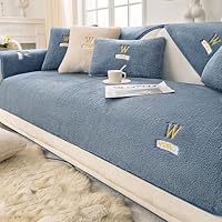 Dikke Fuzzy Sherpa Fleece antislip bankhoes, dikke bankhoes, antislip bankhoes, pluche sherpa sofa hoes, herfst en winter wasbare sectionele