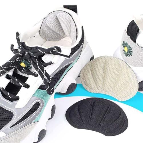 5 pares de almohadillas antideslizantes para lengüeta de zapatos miniatura 6