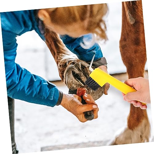 VILLFUL Aparador De Aperto Escovas De Cascos Para Cavalos Escova De Reparação De Ferraduras Escovas