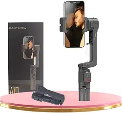 Estabilizador Gimbal Profissional e Portátil de 3 Eixos