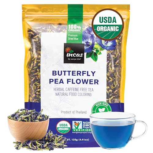 Incas USDA Organic Butterfly Pea Flowers