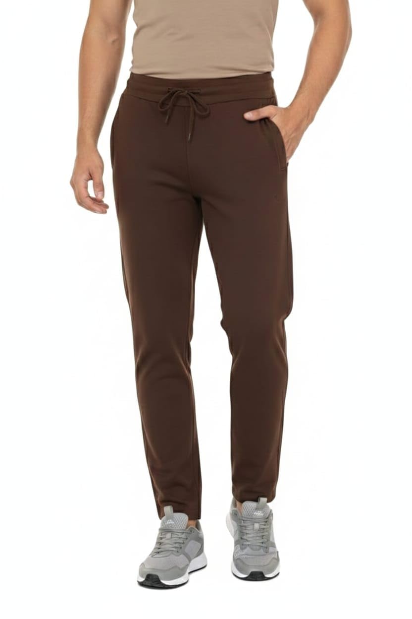 classic polo Men's Solid Cotton Slim Fit Trackpant-picture-4