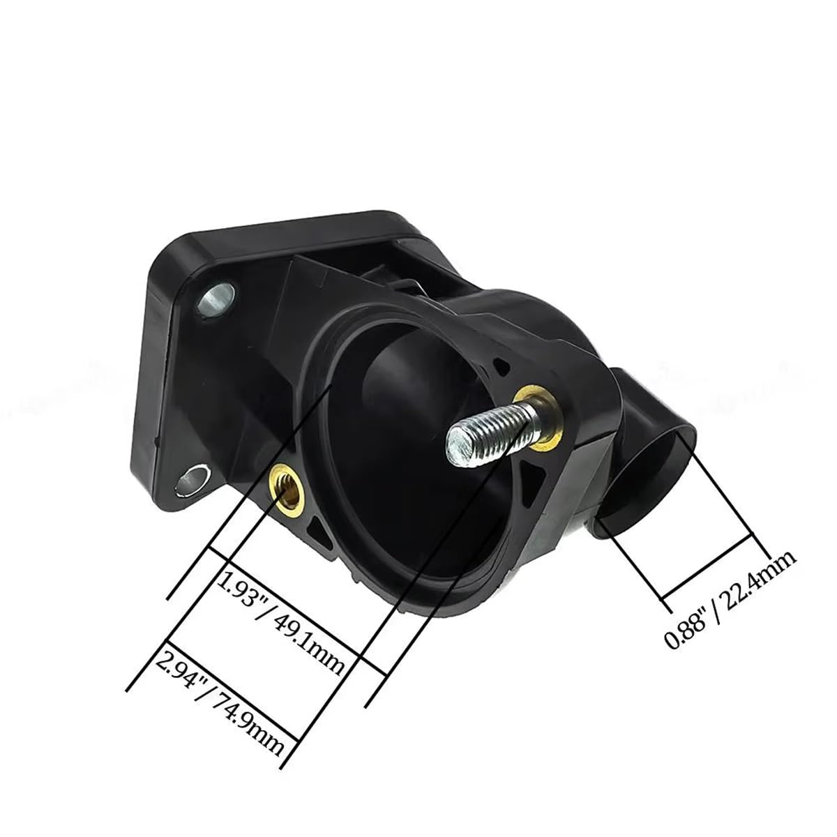 Boîtier de thermostat 2563003010 – Remplacement pour Hyundai i10 Mk1 PA 1.2 2008-2011 i20 Mk1 PB PBT 1.2 2008-2015 i20 Mk2 GB IG 1.2 2014-2023