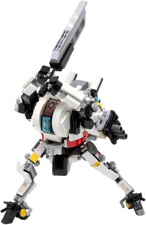 Ronin Titan Building Kit Toy Lego Compatible Fall Game Model Desktop Ornament Birthday for Boys and Girls 6 Years Old (455 Pieces)
