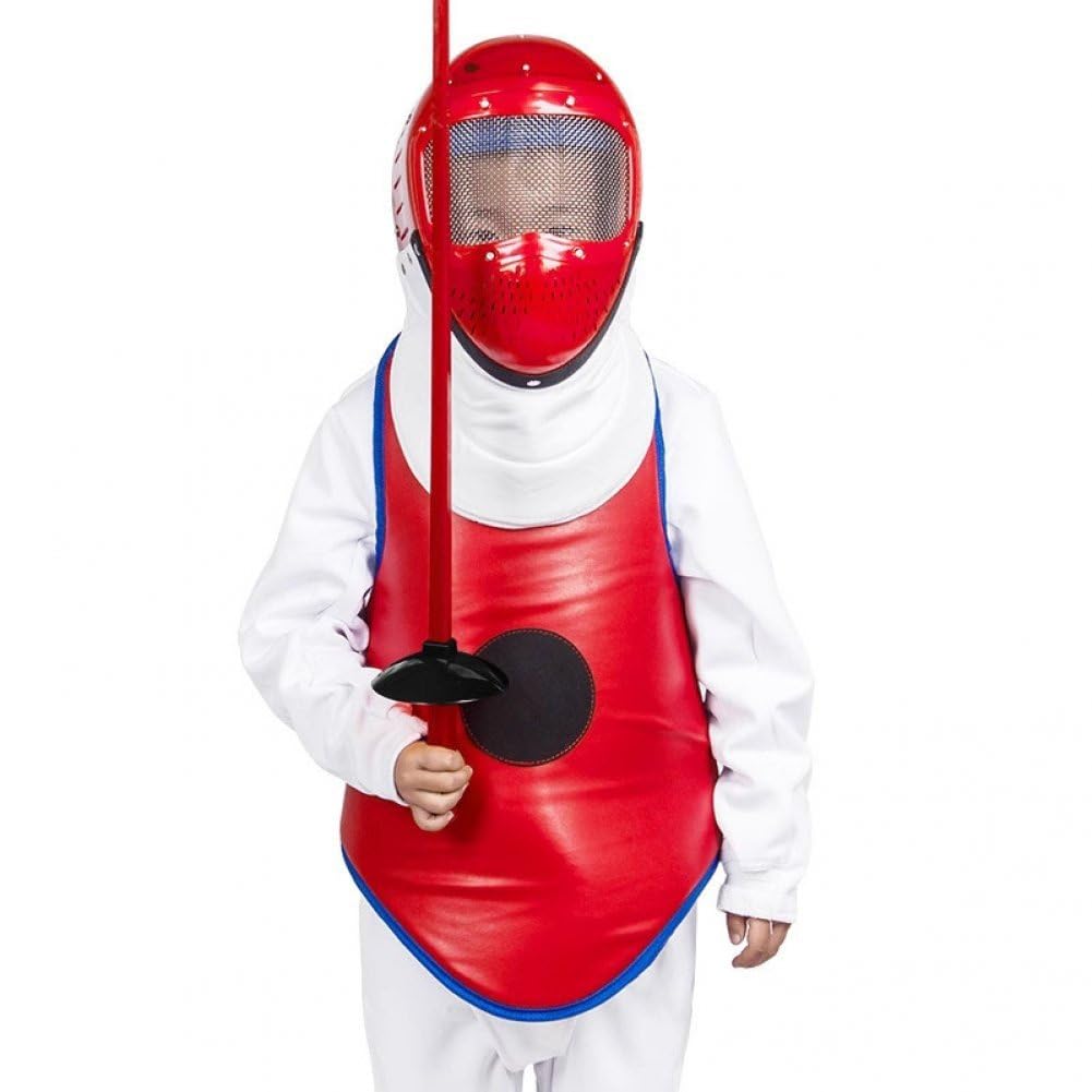 Fechtweste, Fechtschutzanzug, Fechttrainingskleidung, Ärmellos, Für Kinder, Brustschutz, Fechtausrüstung