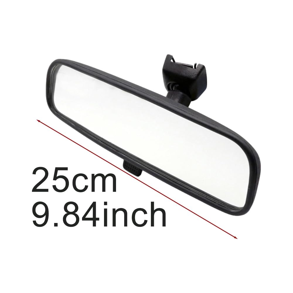Espejo retrovisor interior Kacepar para coche, para instructor de examen de conducción, con atenuación manual, Compatible con Mitsubishi L200 Triton 2005-2014 MN124448