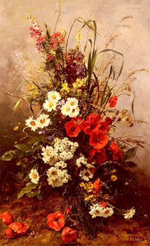 Pintura mural en lienzo de diseño vintage SERENDIPITP, decoración elegante de 60x90cm