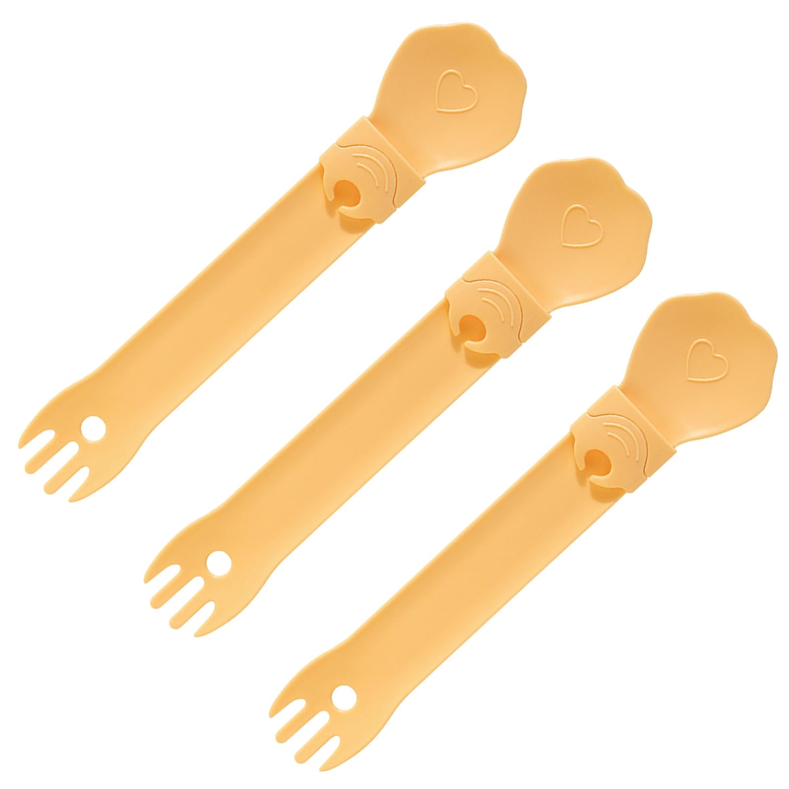 Hsioluted Practical Treat Squeezer Spoon for Cats Feeding Food Dispenser Wet Food Feeders Squeeze Feeders Storage 3PCS Cats Treat Dispenser