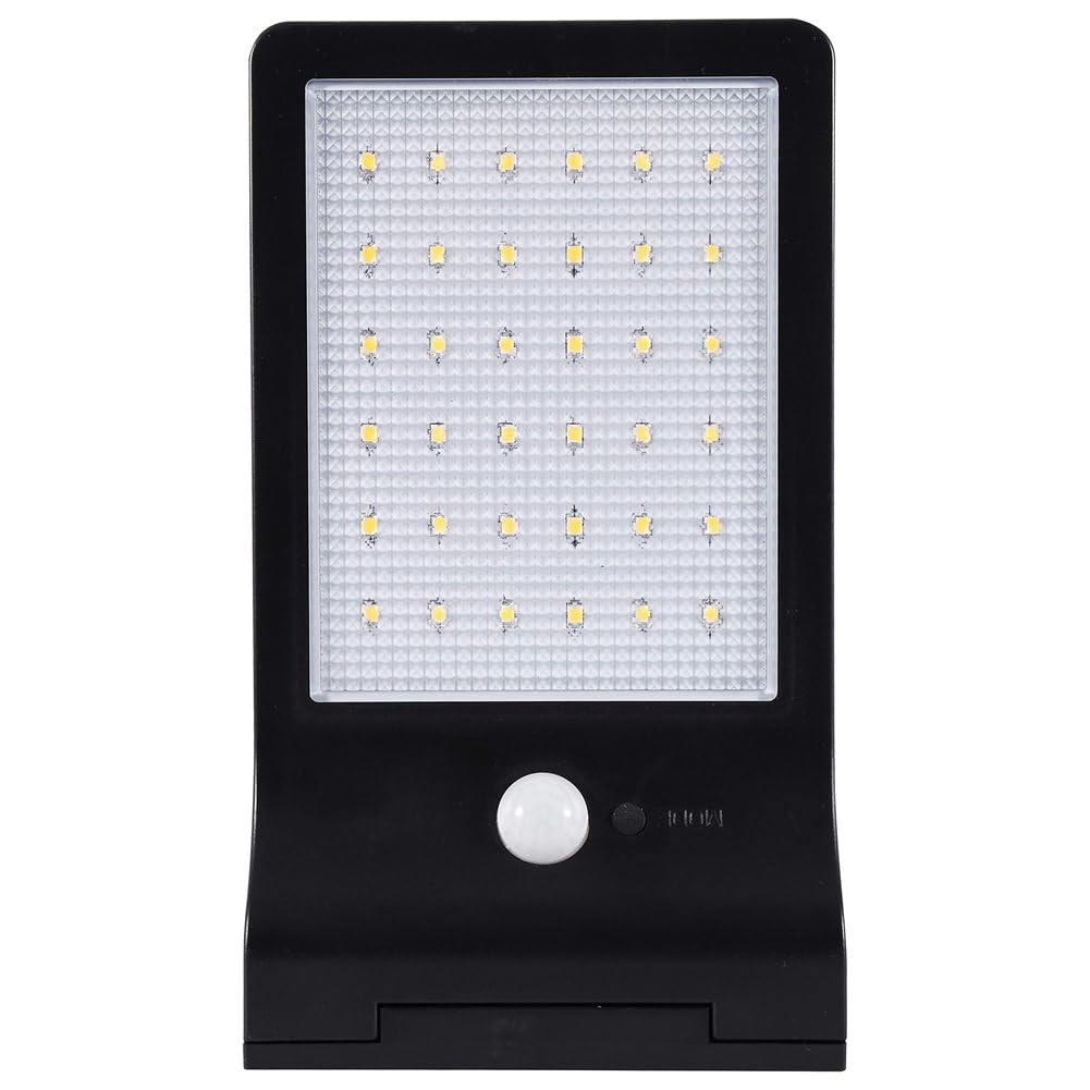 UDSKNV[KSL Motion Sensor Wall Light Outdoor Solar Lamp 36LED Waterproof Wall Lamp for Courtyard Street Garden Decoration