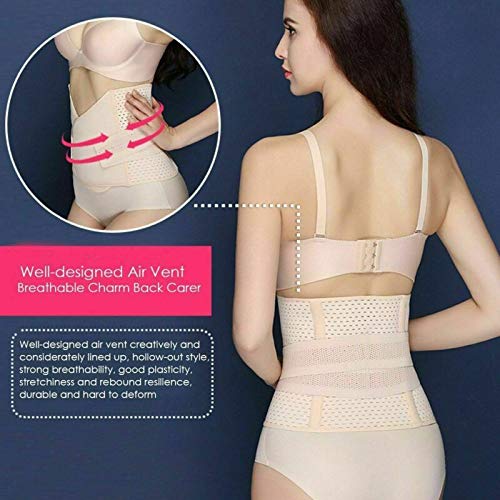 Ceinture pelvienne post-partum abricot pour récupération après césarienne - 7