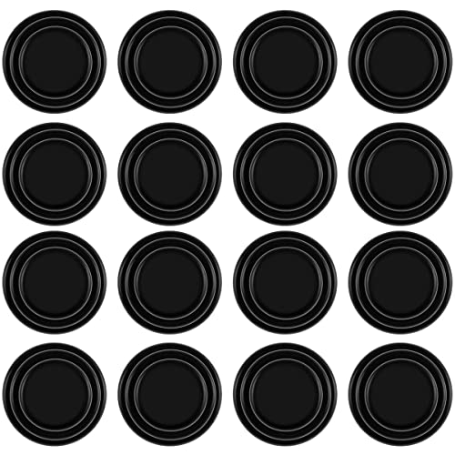 Foribyw Heteli Lot de 16 amortisseurs de porte de voiture 2,8 cm autocollants insonorisants réutilisables pour porte de voiture - Joint anti-collision pour bord de porte de voiture Cover