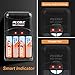 PKCELL Lithium Batteries AA 3400mAh, 1.5V AA Lithium Batteries, Non-Rechargeable (4-Pack (NIZNC))