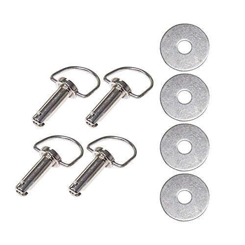 Tornillos de Montaje para Alforjas con Arandela para Harley Touring FLHX 4 Piezas miniatura 4