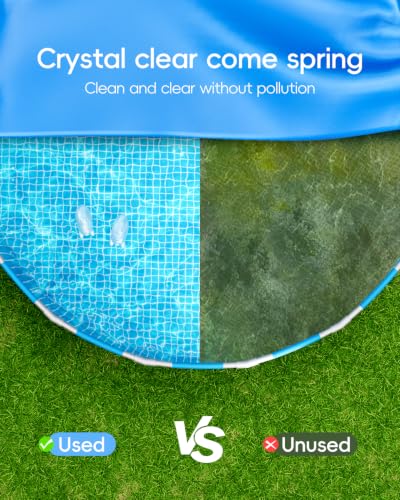 Image of POOLHOUR Pool Winter Closing Kit for Above Ground Pool Up to 30,000 Gallons