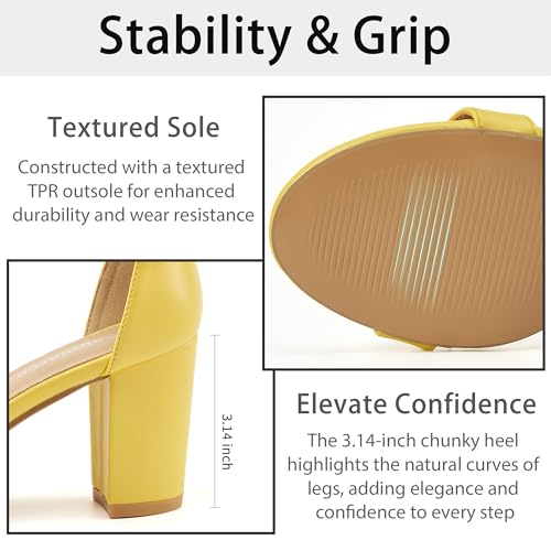 Image of Reimferce Womens Comfortable Heels for Wedding: No Blisters & Sore Feet by 40% Better Shock Absorption During Wedding - 8-Hour Keeping Pain-Free for Brides & Bridesmaids