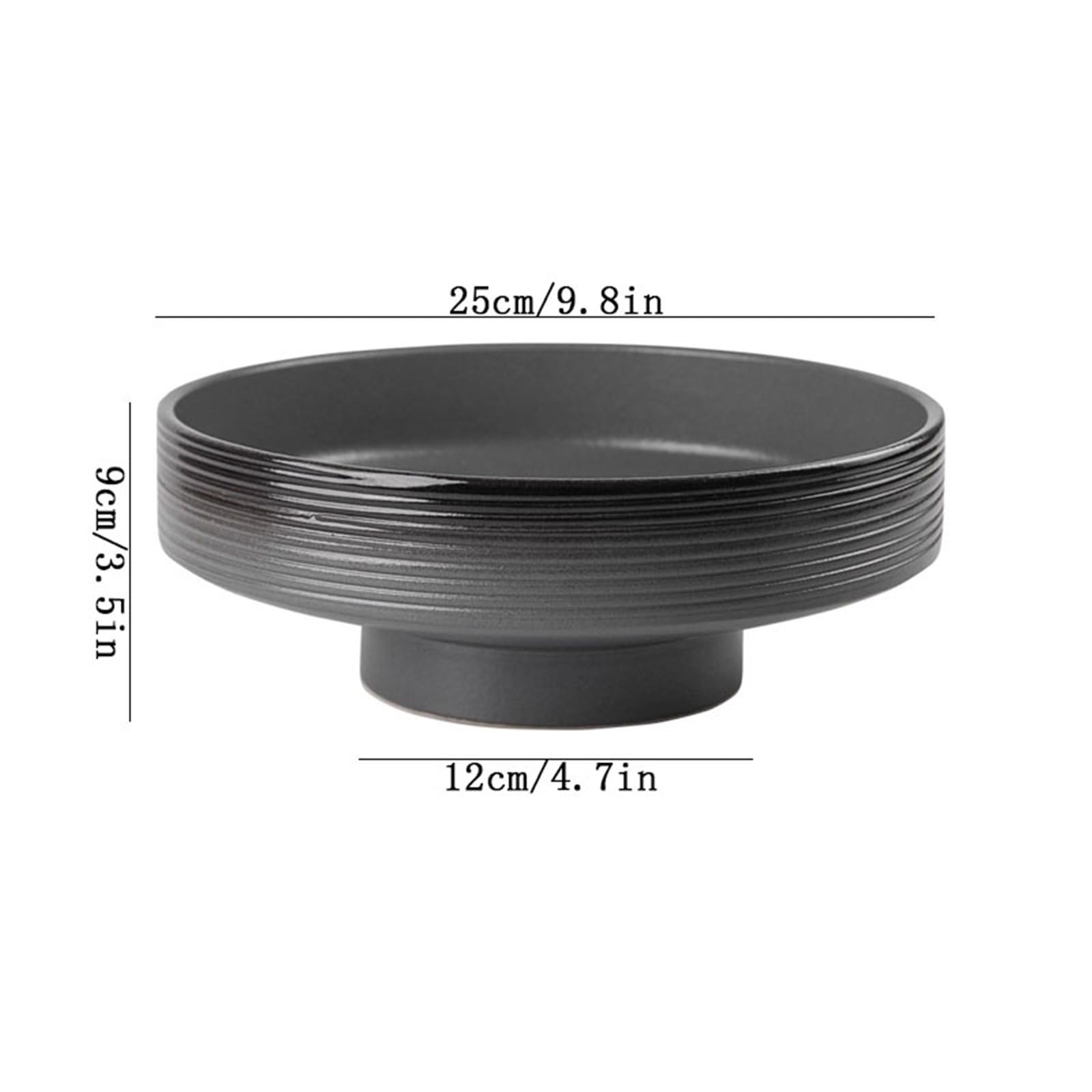 Bandejas para macetas Plato de cerámica roscado Base Baja for arreglos Florales, Bandeja Goteo for Plantas Escritorio Chinas para jardineras