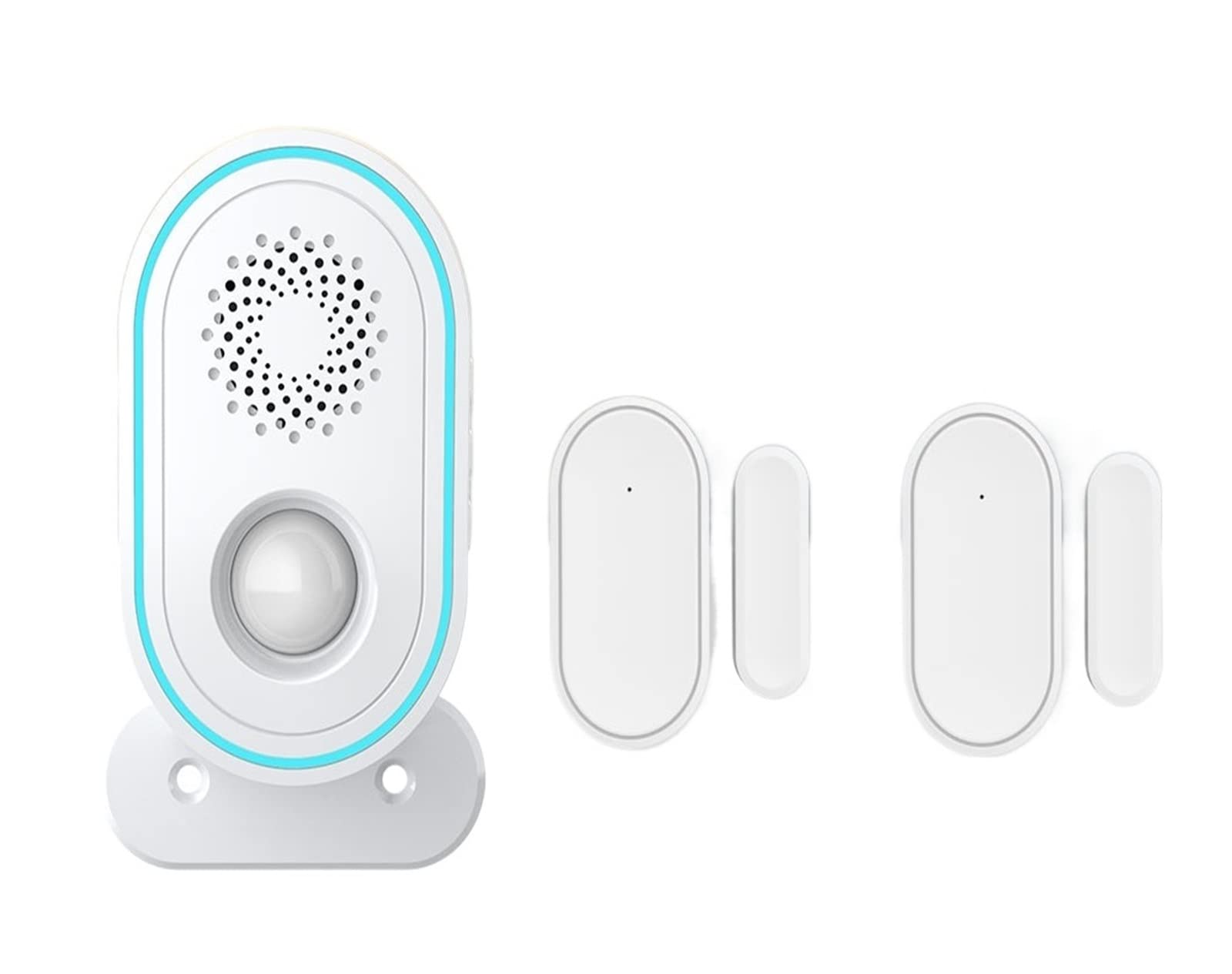 Sistema di allarme di sicurezza, P31 wifi di allarme for campanelli sicurezza della casa tuya intelligente App Benvenuto Bell Intelligent Home Door Alarming Kit(P31-G)