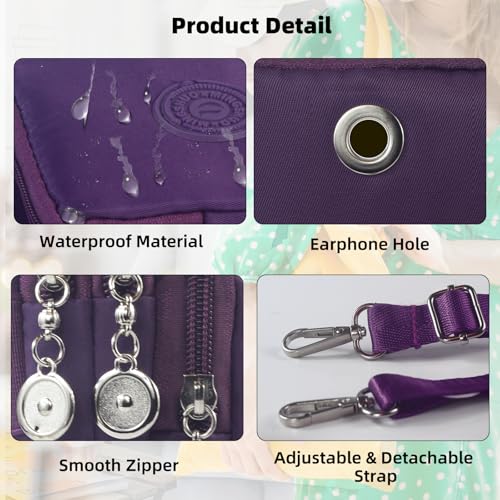 Image of JANKS Small Crossbody Bags for Women Mini Cell Phone Purses Handbag Shoulder Bag