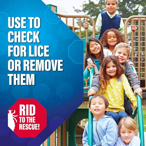Image of RIDvantage Lice Comb, Stainless Steel Nit & Egg Remover for All Hair | Micro-grooved fine teeth catch tiny nits and eggs; works on wet or dry hair, pairs with any lice treatment