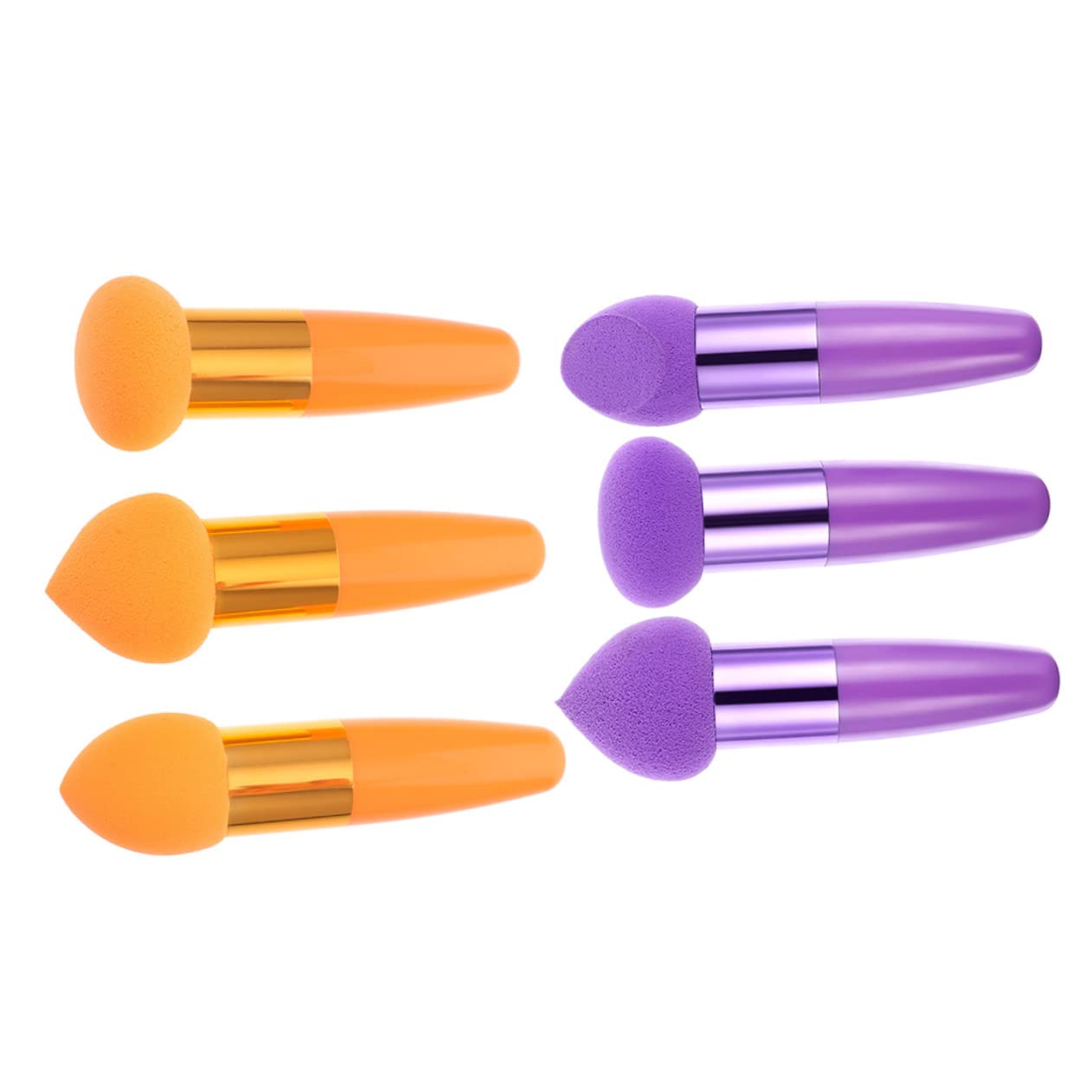 POPETPOP 30pezzi Spugnette Makeup Portatili Strumenti Cosmetici Versatili Per Applicazione Fondotinta e Trucco Lavabili e Riutilizzabili Per Uso Quotidiano e Professionale