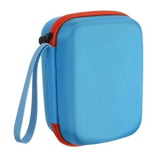 Sosoport Estuche de Transporte para Bolígrafo de Impresión 3d Azul Claro, Resistente al Agua y Golpes, Varios Compartimentos y Forro Interior Suave, Bolsa Portátil para Materiales de Arte