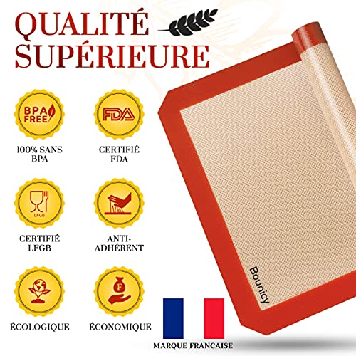 Bounicy Tapis de cuisson silicone 30x40