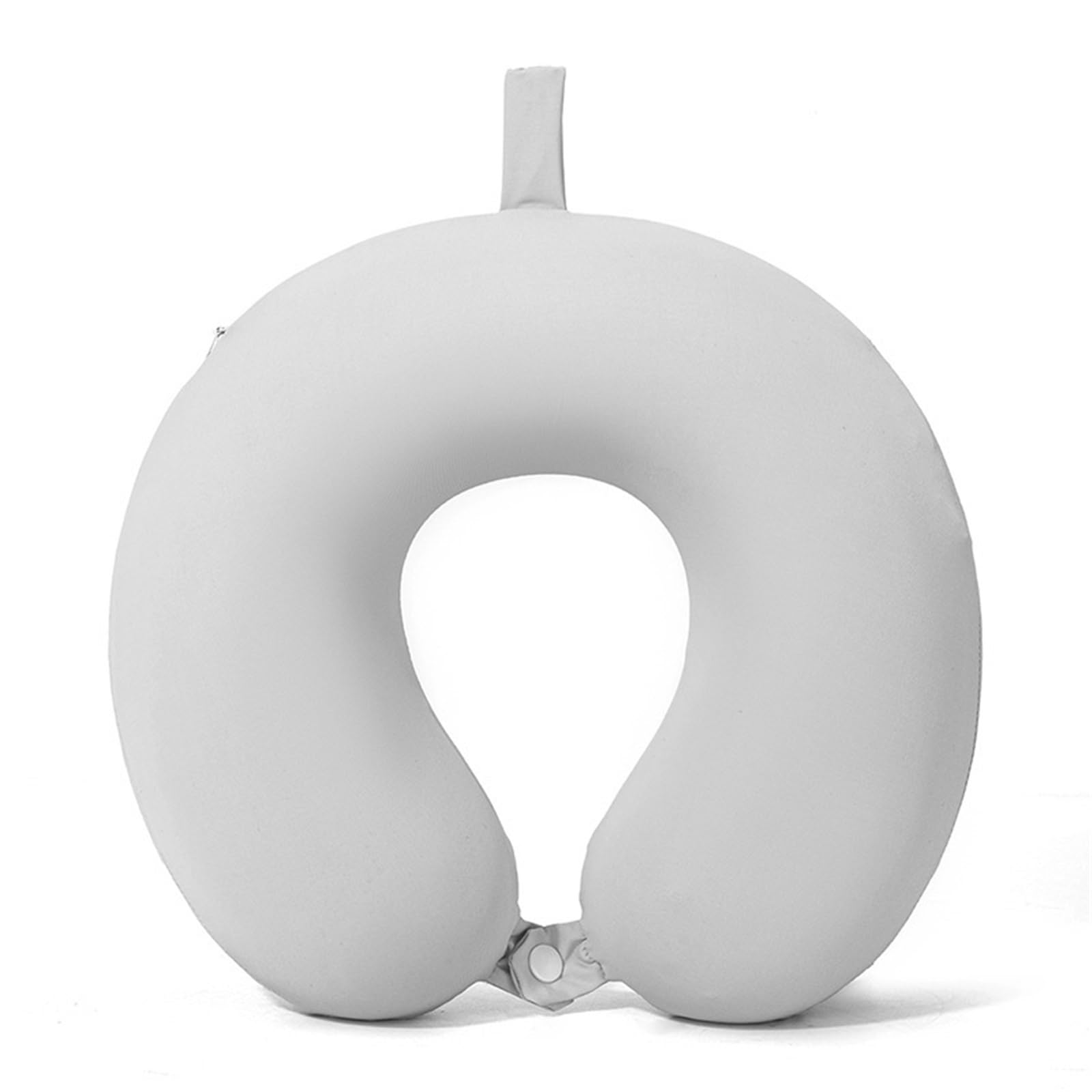YYCSREY Ergonomic Travel Neck Pillow with Plant-Based Memory Foam - Lightweight U-Shape Design for Airplane, Car, Office & Home Use(White)
