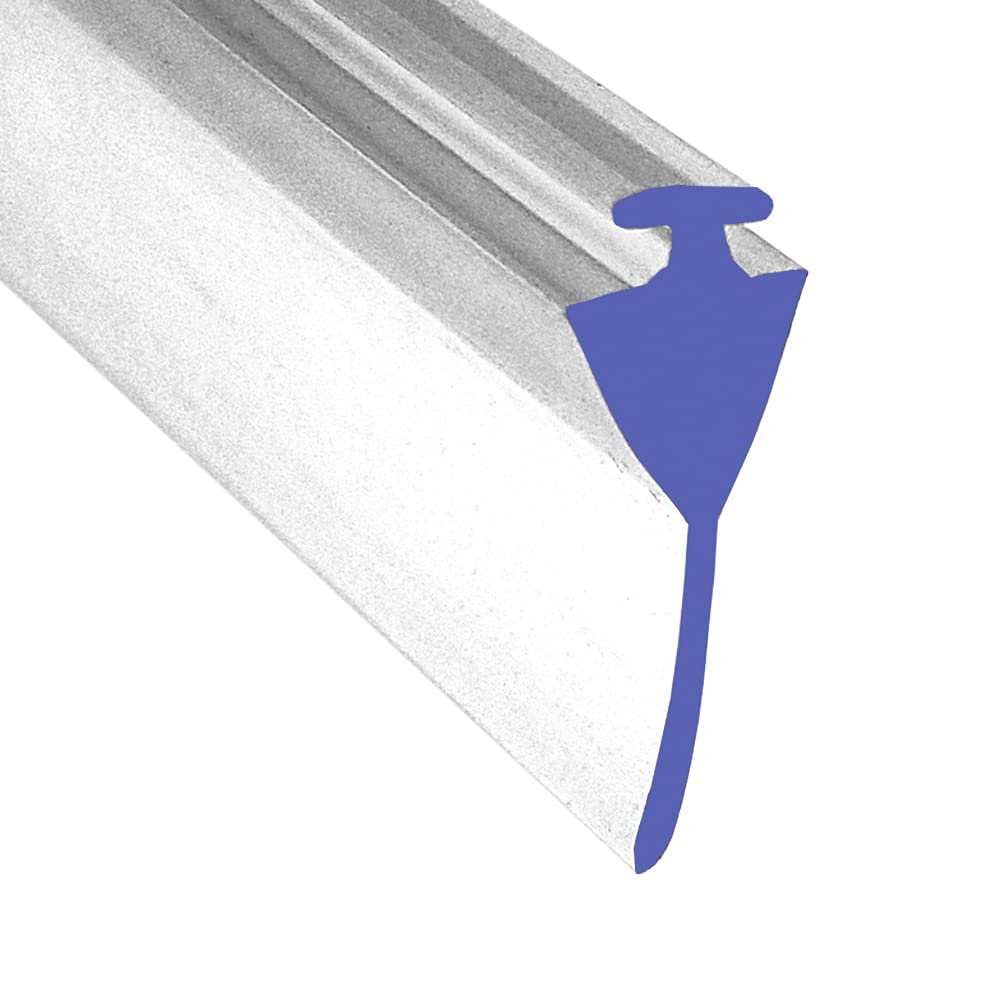 Soft Flexible Rubber Shower Seal | for Bi Folding Doors & Shower Screens | Fits Into Channel | BIF061 (1 Metre)
