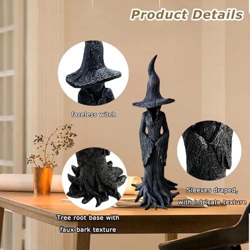 Figura de Bruja de Resina para Mesa de 7.5 Pulgadas miniatura 3